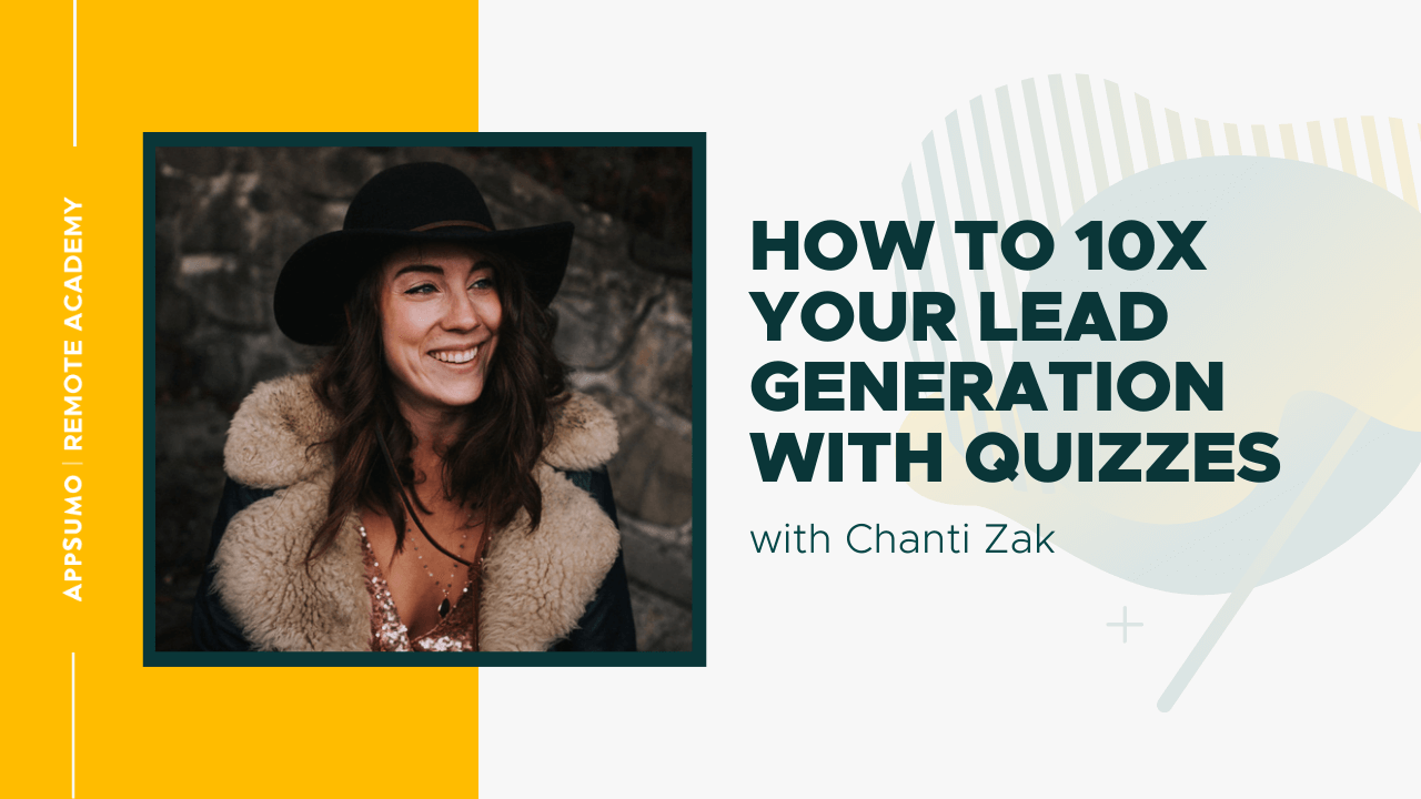 How to 10X Your Lead Generation with Quizzes with Chanti Zak